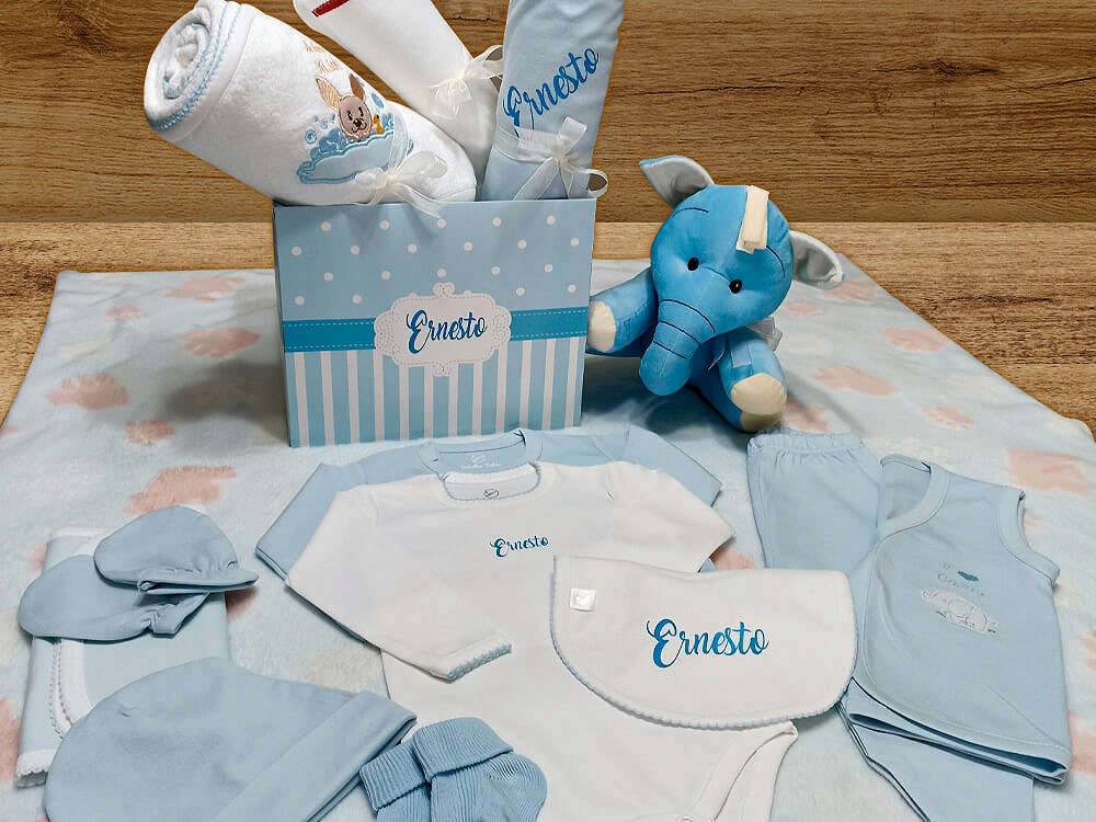 Gift Box Recién Nacido Bebé Niña 4, Regalos Personalizados
